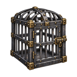 Cage renforcée — Spiel-Icon · Referenzgrafik