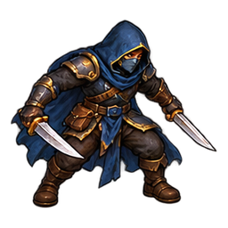 Assassine — Spiel-Icon · Referenzgrafik
