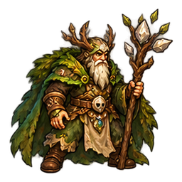 Druide — Spiel-Icon · Referenzgrafik