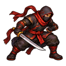 Ninja — Spiel-Icon · Referenzgrafik