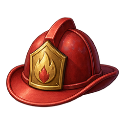 Chapeau de pompier — Spiel-Icon · Referenzgrafik