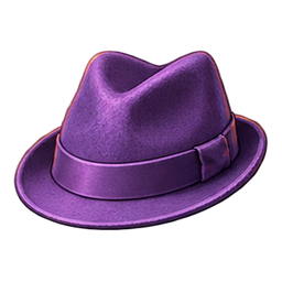 Fedora mauve — Spiel-Icon · Referenzgrafik