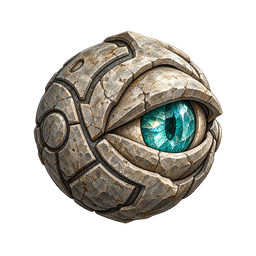 Oeil de golem — Spiel-Icon · Referenzgrafik