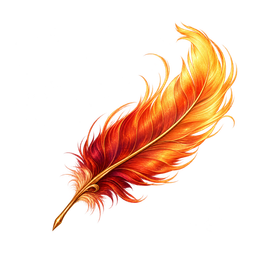 Plûme de phénix — Spiel-Icon · Referenzgrafik