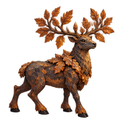 Cerf du couchant — Spiel-Icon · Referenzgrafik
