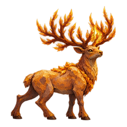 Cerf flamboyant — Spiel-Icon · Referenzgrafik