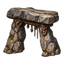Dolmen vagabon — Spiel-Icon · Referenzgrafik