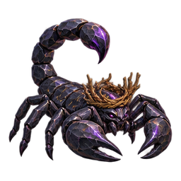 Scorpion d'onyx — Spiel-Icon · Referenzgrafik