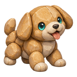 Chiengallet blond — Spiel-Icon · Referenzgrafik
