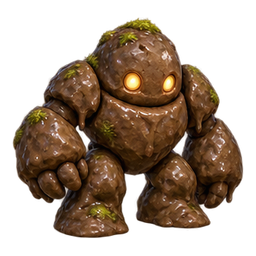 Golem de boue — Spiel-Icon · Referenzgrafik