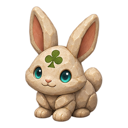 Lapin trèfle — Spiel-Icon · Referenzgrafik