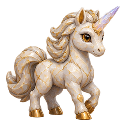 Licorne Pierrée — Spiel-Icon · Referenzgrafik
