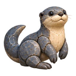 Loutre de galet — Spiel-Icon · Referenzgrafik