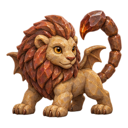 Manticore Pierré — Spiel-Icon · Referenzgrafik