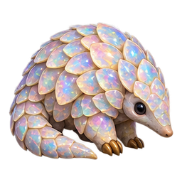 Pangolin opalin — Spiel-Icon · Referenzgrafik