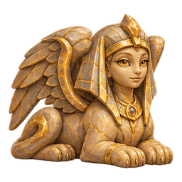 Sphinx Pierré — Spiel-Icon · Referenzgrafik