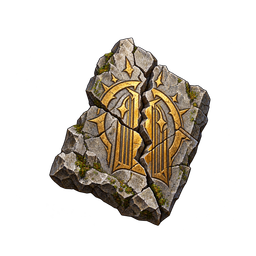Rune-clée dévastée — Spiel-Icon · Referenzgrafik